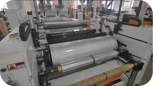 Lab Plastic Cast and Stretch Film Making Extrusion Machine with Single Extruder and Calender Function