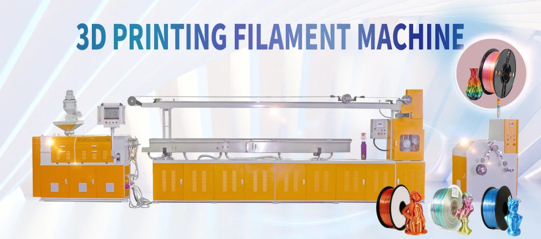 3D Printer Filament Making Machine PETG PLA Filament Extrusion Line Peek Filament Production Line