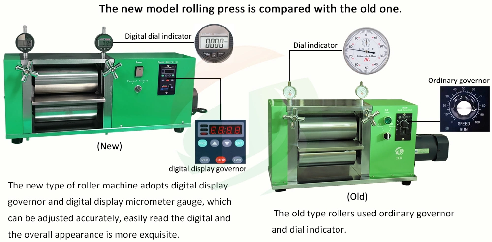 Laboratory Battery Electrode Precision Automatic Heat Hydraulic Roller Rolling Press Calender Machine