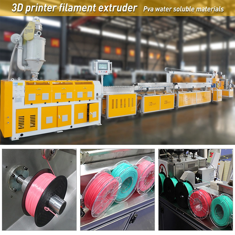 Factory Direct Sale Filament Extruder 3D Printer Filament Extrusion Line