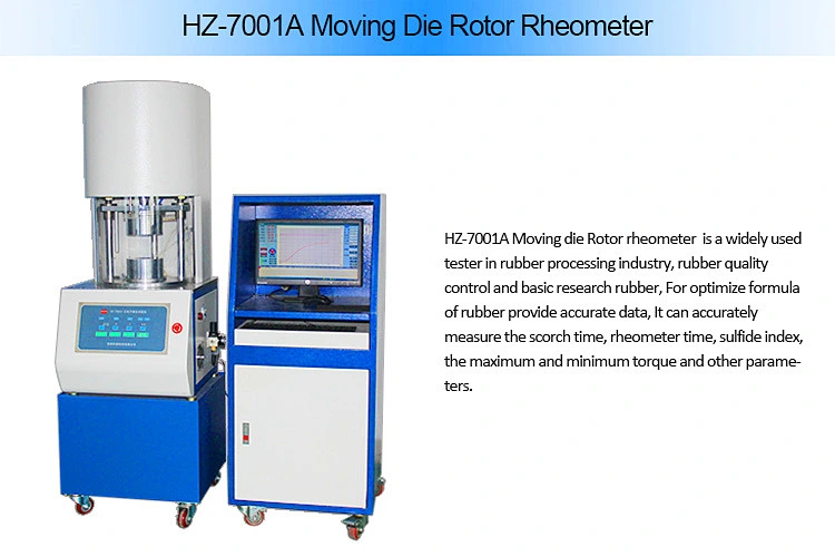 Hz-7001A Moving Die Rotor Rheometer