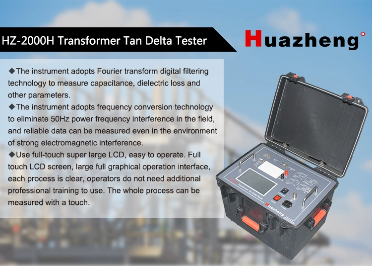 10kv 12kv Automatic Power Transformer Tan Delta and Capacitance Anti-Interference Dielectric Loss Dissipation Factor Tester Price