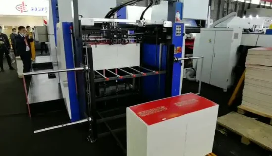 Automatic Plastic Film Coating Laminating Machine with Round Knife