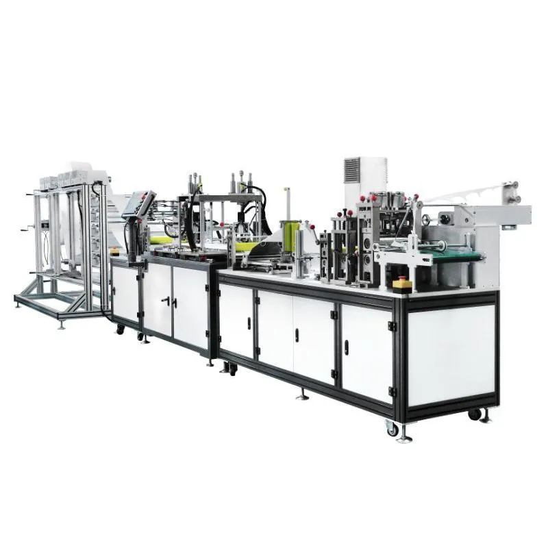 Auto Kn95 Tie-on Ear Loop Disposable Mask Making Machine