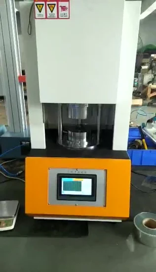 Laboratory Moving Die Programmable Rotorless No Rotor Rubber Plastic Rheometer Price
