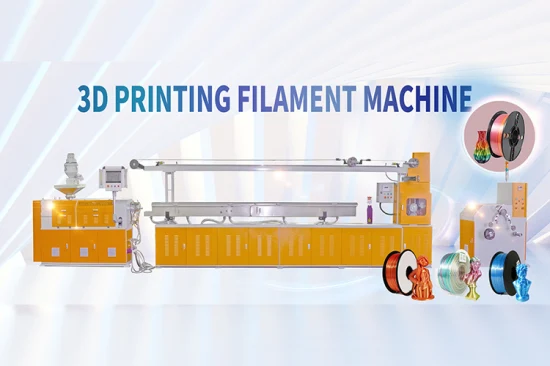 PETG Filament Making Machine 3D Filament Extrusion Line Printer Filament Production Line