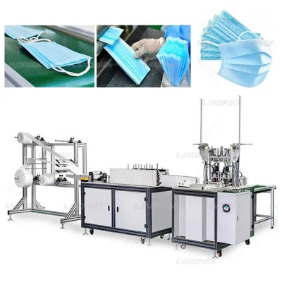 High Speed Automatic Face Mask Making Machine Surgical Medical Disposable Mask Macking Machine